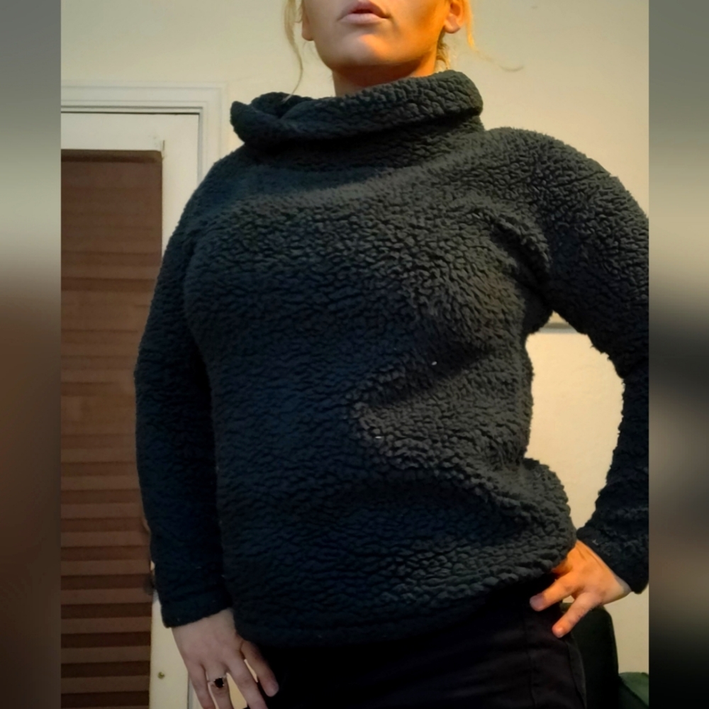 Dark blue sweater
